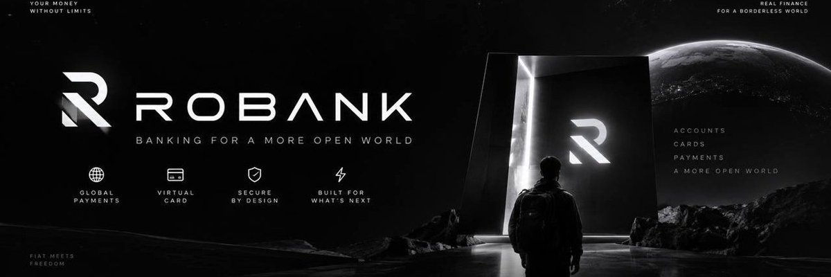 robank_co's tweet photo. What’s coming next on ROBANK:

• Market Events — powered by VC & $ROBANK
• Tokenized RWA — bringing real-world assets on-chain
•Staking & Earn
We’re also exploring a utility model for $ROBANK.

The idea: $ROBANK could be used to pay fees across the ROBANK ecosystem — including card fees, transaction fees, and other services.

More utility. More integrations. More reasons to use $ROBANK. 🏦

enjoy https://t.co/dvJDq0zjYv