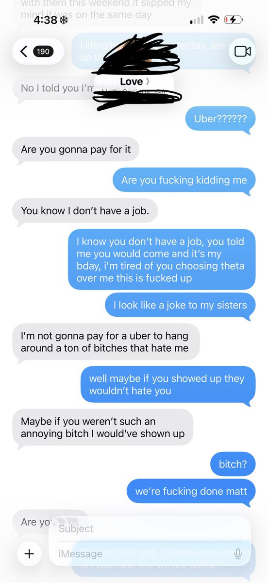 fakesmilece's tweet photo. just broke up with my boyfriend am I the asshole? https://t.co/vTnPuwME7o