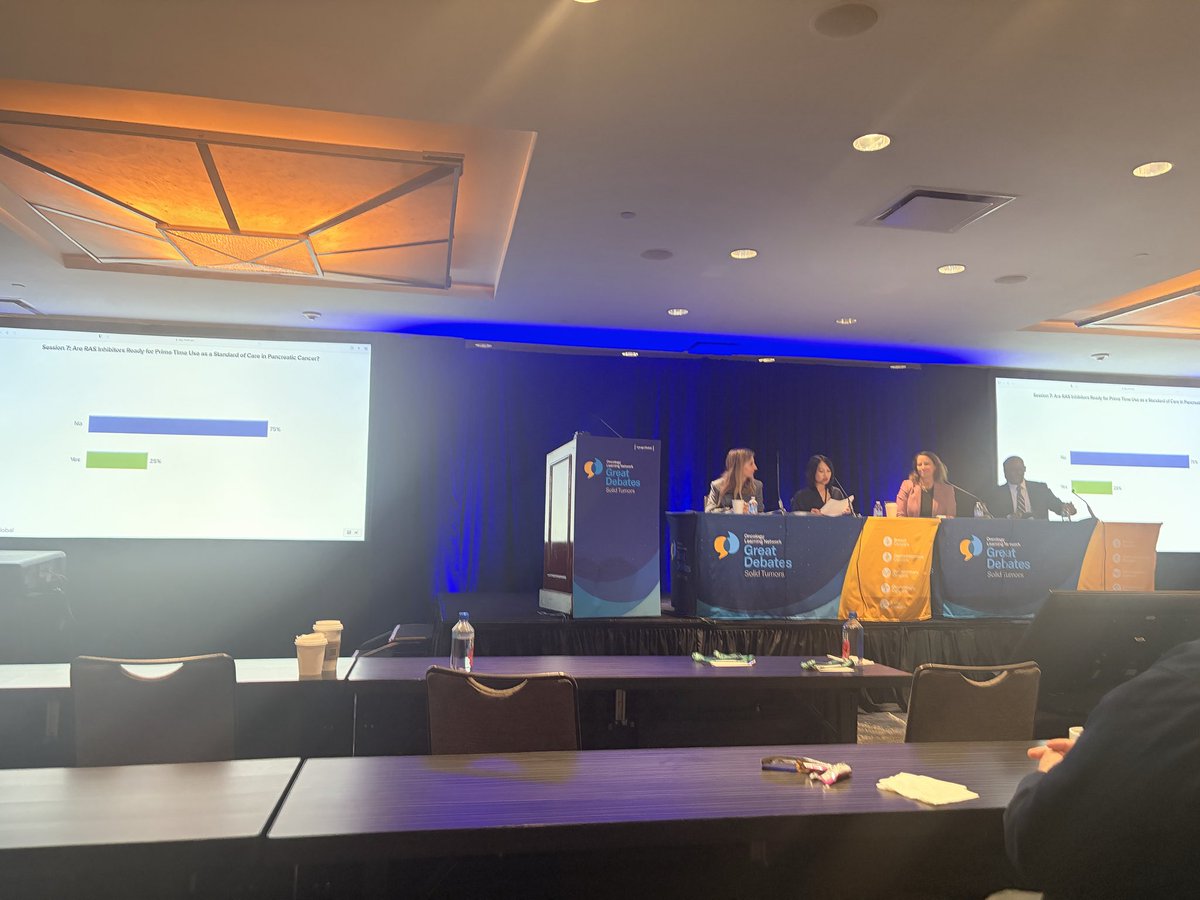Che Sturridge (@CheSturridge) — OLN Great Debates 2026 — GI Cancers data slide 2