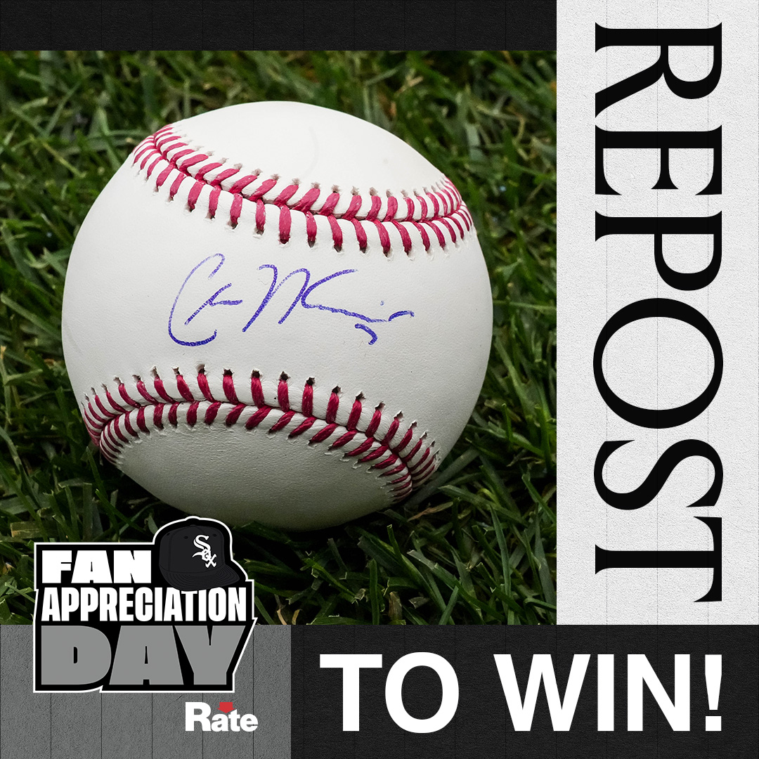 whitesox's tweet photo. REPOST for a chance to win an autographed Chase Meidroth baseball. https://t.co/hkOVJZePzo
