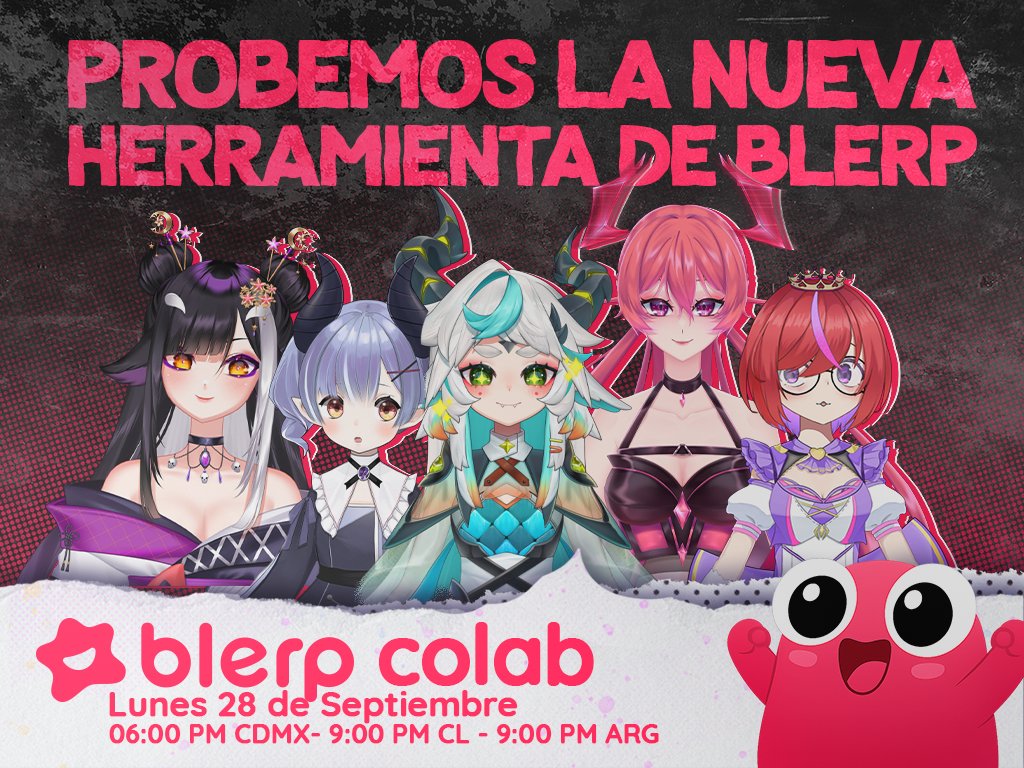 GachiZai's tweet photo. 🎮 𝗔𝗹𝗲𝗿𝘁𝗮 𝗱𝗲 𝗰𝗼𝗹𝗹𝗮𝗯ⵑ 👾
Las chicas de #KPXREVOLT y #RESISTER fueron invitadas por nuestros amigos de @blerp a probar su nueva herramienta de TTS compatible con vtube studio! 🎊
Que locuras piensas que haran con ella? No te lo pierdas este lunes✨ https://t.co/3XB9usu9Tq