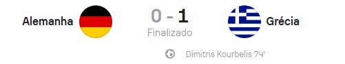 CentralDoBrega's tweet photo. Grécia acaba de vencer a Alemanha de Jürgen Klopp por 1x0

eles estão vindo fortes para eliminar o Brasil na Copa do Mundo de 2030... https://t.co/KcELf1NDEX