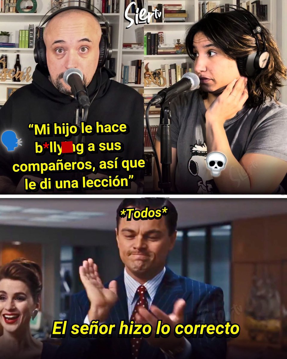 VigiaCiudadano7's tweet photo. Durante un podcast contaron la anécdota de un papá que dejó que le dieran en su mami a su propio hijo para que aprendiera una lección. 💀

Resulta que su hijo de 10 años llevaba dos años dando problemas en la escuela porque hacía bu&%ll¡ng a sus compañeros. Al principio nada más los empujaba o insultaba, pero con el tiempo la cosa se fue poniendo peor...

El señor no entendía por qué, si en su casa nadie era así. No usaban lenguaje agresivo, el morro ni siquiera tenía redes sociales y tampoco navegaba solo por internet. Aun así no había manera de que dejara de molestar a sus compañeros.
Ya habían intentado de todo: hablar con él, castigarlo, hacer actividades juntos e incluso llevarlo a terapia, pero nada funcionaba.

El morro se sentía intocable.

Hasta que un día, el señor llegó por él a la escuela en el auto y vio que dos niños más grandes lo estaban esperando. Estaban hartos de que el morro se metiera con sus hermanos pequeños y fueron a darle una calentadita.
El niño todo asustado, volteó a ver a su papá esperando que saliera a defenderlo. Pero el señor hizo algo que ni él mismo pensó que sería capaz de hacer: Le puso el seguro a las puertas, subió la ventana y volteó hacia otro lado.

El don cuenta que en ese momento le temblaban las manos y que el tiempo se le hizo eterno, pero se aguantó y no salió.

Cuando el morro llegó al carro todo mdr3ado y llorando, se quedó mirando a su papá esperando que lo consolara, pero solo le dijo:

🗣️ “Así se siente.”

Ya en la casa, el niño le contó a su mamá lo que había pasado y le dijo que su papá no había hecho nada para ayudarlo. La doña le reclamó al padre y le dijo que era un monstruo por no protegerlo, pero él asegura que esa fue la primera vez que su hijo entendió lo que se siente estar del otro lado.

Al parecer funcionó porque después de eso el morro dejó de meterse con sus compañeros. 🤷