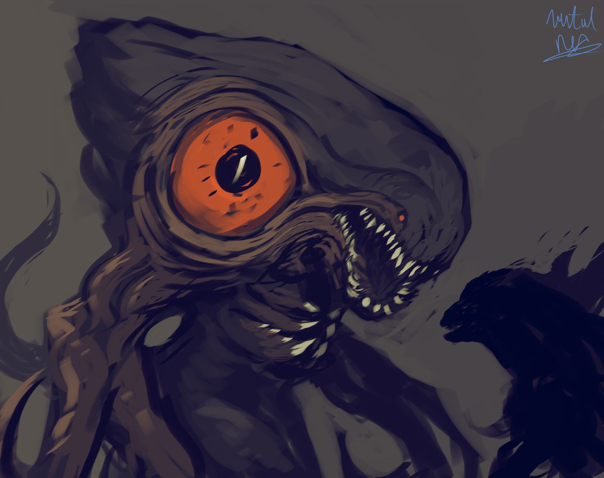 steel_neck's tweet photo. G-Virus Orga sketch https://t.co/YjeiooURjS
