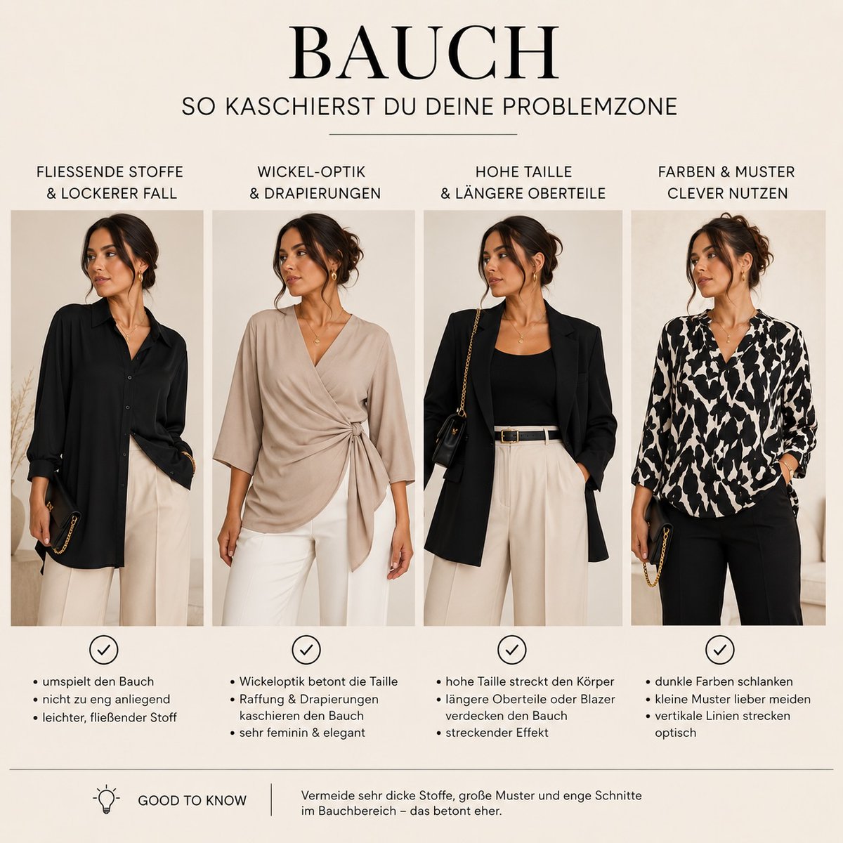 ElsaCorlepi's tweet photo. How can you cleverly conceal areas you feel self-conscious about? In this series, I’ll share simple styling tips for common concerns like arms, stomach, legs, and waist—so you feel confident, comfortable, and beautiful. https://t.co/vclLI9kbz6