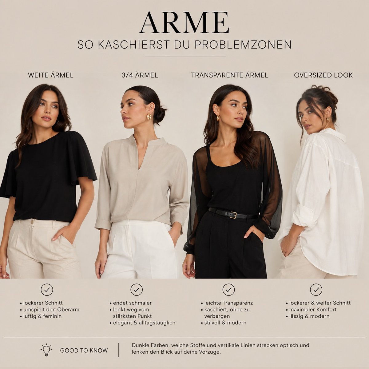 ElsaCorlepi's tweet photo. How can you cleverly conceal areas you feel self-conscious about? In this series, I’ll share simple styling tips for common concerns like arms, stomach, legs, and waist—so you feel confident, comfortable, and beautiful. https://t.co/vclLI9kbz6