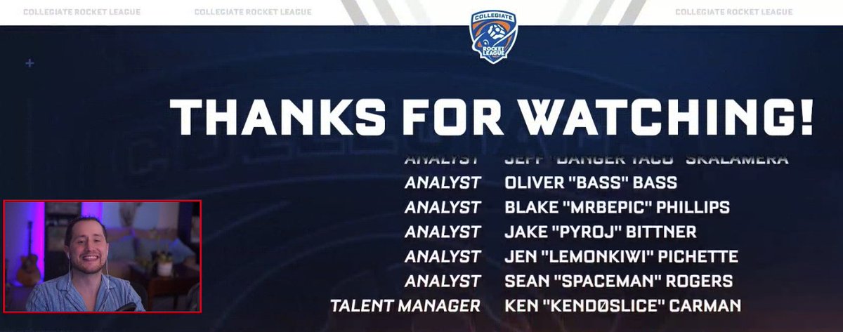 PyroJ_'s tweet photo. Finally got to cast on TTV/RocketLeague :)

Thank you @RocketLeague and @CollegeCarball for having me as a special guest today, a dream come true and a performance I'm proud of. https://t.co/1zxrKZ79Sv