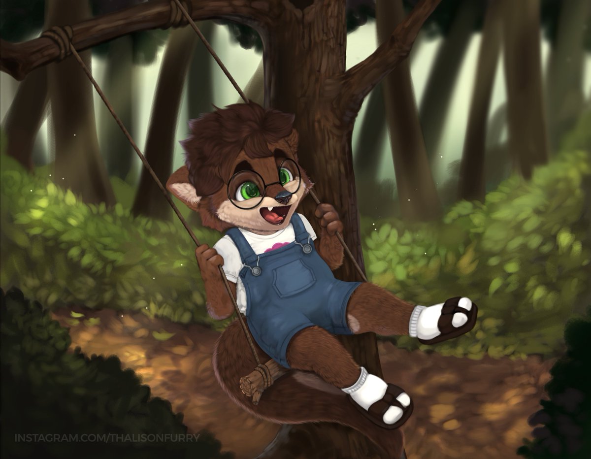 thalison_furry's tweet photo. Forest strolls and happy yips! 🌿

Comm for DaxterTheOtter on telegram.

Thank so much ^-^

#furry #furryartㅤㅤㅤ https://t.co/8MhWluR5gg