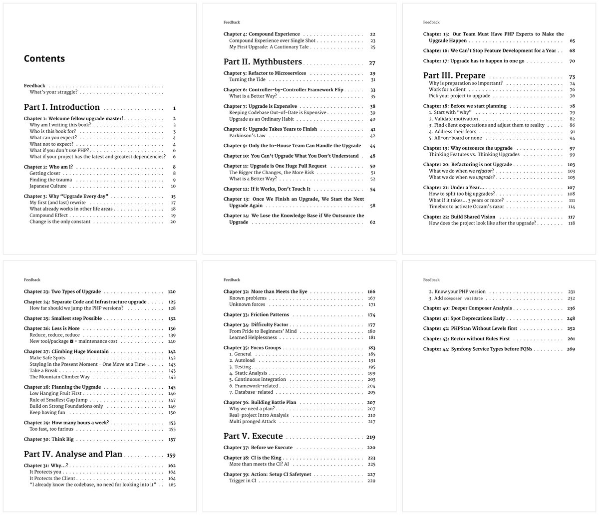VotrubaT's tweet photo. I'm freezing my book "Upgrade Every Day" at 90 %.

~280 pages hand-written in 2024-2026. 

But since spring 2026 agents changed how we upgrade code, and reading a tech book is now the slowest way to learn

Chapters are there to read

https://t.co/wSNhihwQ6w https://t.co/JpydwhdxG1