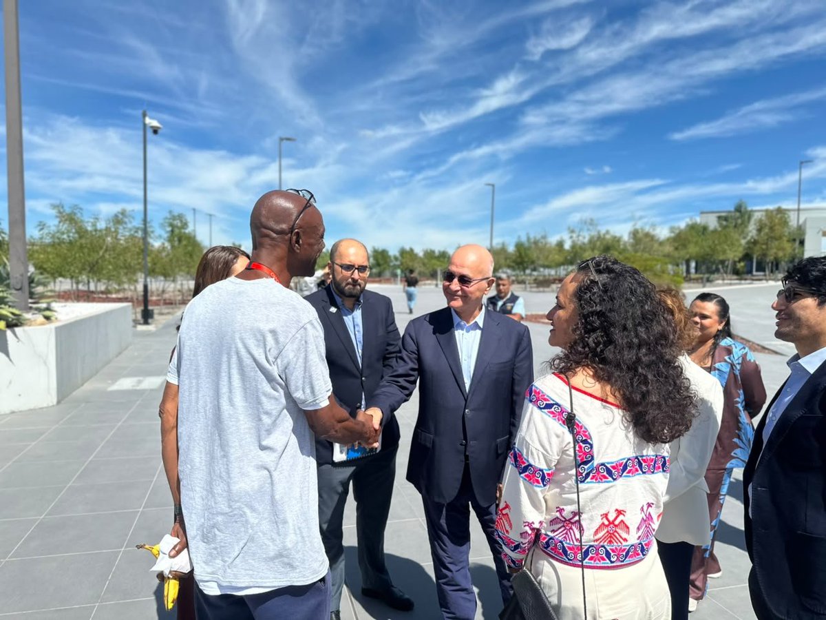 comar_sg's tweet photo. Como parte de la visita oficial a México del Alto Comisionado de las Naciones Unidas para los Refugiados, @BarhamSalih, nuestra titular, @xade_mm, lo acompaña hoy en su agenda de trabajo en #Aguascalientes.
@SEGOB_mx @arturomedinap
@AcnurMexico https://t.co/3ji5ltz5KL