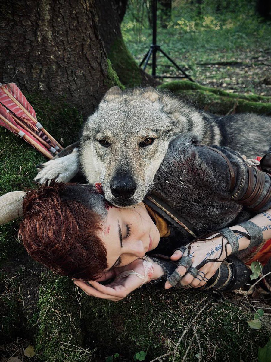 manulysart's tweet photo. Atreus @EdvardSpells 
Freya by me 

God of War 
#godofwar https://t.co/fG9gCyTQKu