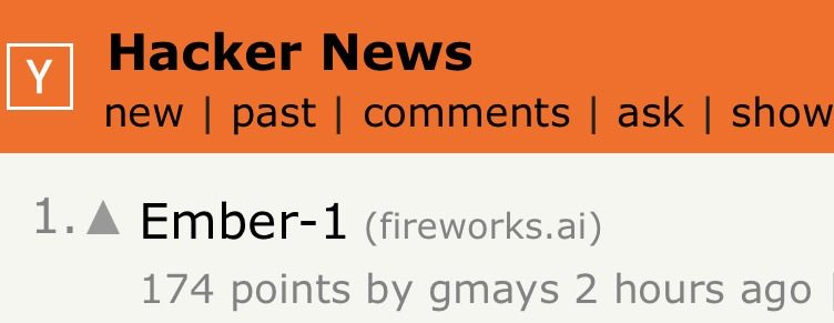 dzhulgakov's tweet photo. Ember-1 is hot on HN, our research team cooked

it’s Kimi K3 post trained to be 40% more concise in reasoning

same quality, 40% faster and cheaper https://t.co/ssjYOLdIEA