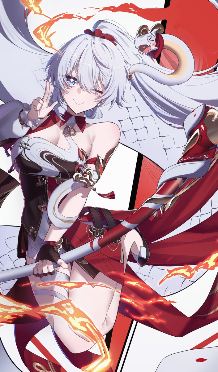 Hyume_26's tweet photo. #崩壊3rd
🔥⚡️❄️ https://t.co/cbsM5oGC04