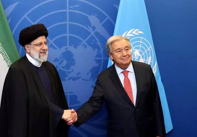 punkpater's tweet photo. @antonioguterres Build future with the oppressor?
Shame on you! https://t.co/hI9yfeKEF8
