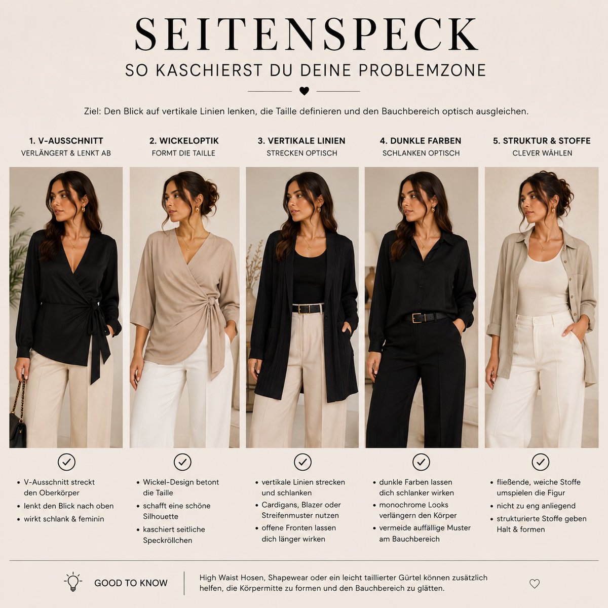 ElsaCorlepi's tweet photo. How can you cleverly conceal areas you feel self-conscious about? In this series, I’ll share simple styling tips for common concerns like arms, stomach, legs, and waist—so you feel confident, comfortable, and beautiful. https://t.co/vclLI9kbz6