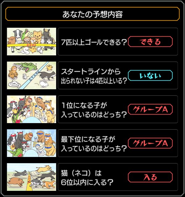 STA_MatchaMelon's tweet photo. 十三支の動物たちが挑むレース、みんなはどう予想した？

#モンスト
#オーブバックチャレンジ https://t.co/X5gRiaolir