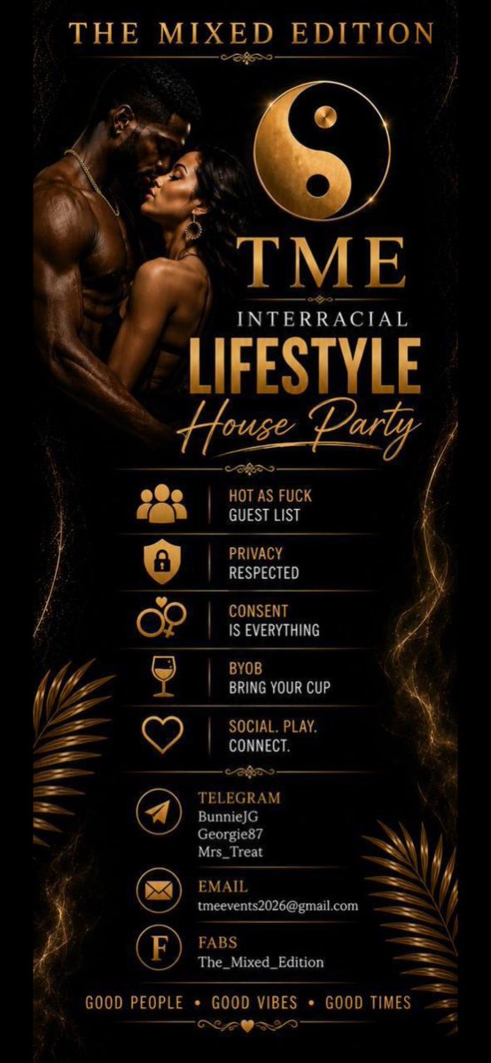 BlackKingsPR's tweet photo. If you enjoy the interracial lifestyle then please go follow @TheMixedEdition for women and couples who enjoy the benefits of Black Kings! https://t.co/A0JFUJIJjI
