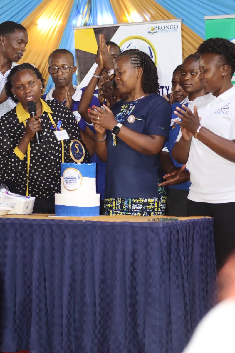 EEgaire's tweet photo. Rongo University Writers Club marked its 5th anniversary on 11 September 2026 at Rongo University, bringing together students, staff and literary enthusiasts to celebrate five years of nurturing writing, creativity and mentorship.
#RongoUniversity #photojournalism2026 https://t.co/gTWjOLLgas