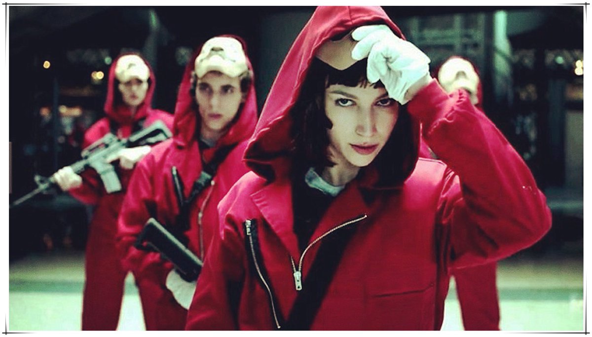 Fabioladxbi's tweet photo. Nueva temporada de "La Casa de Papel" ya llegó! Toda la tensión y sorpresas que esperabas están aquí. No te pierdas el estreno hoy en Netflix ， https://t.co/4TeFKFHjWx