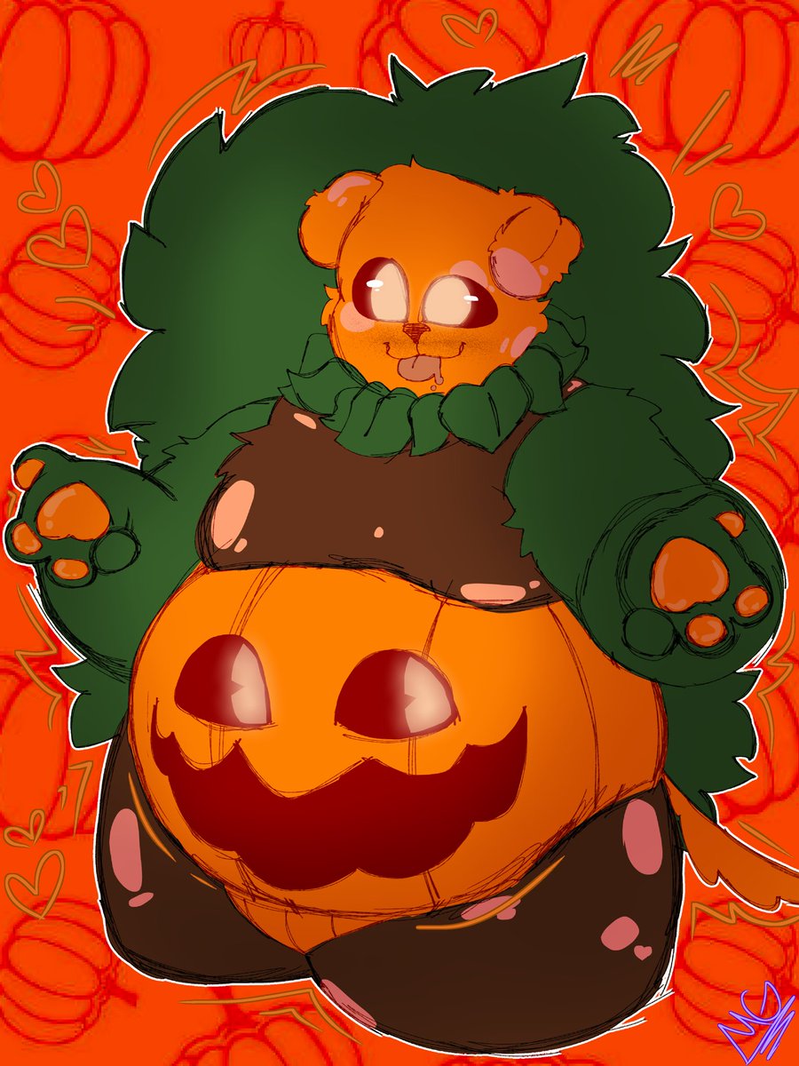 MONSTER_BITE26's tweet photo. Pump-Kim Redraw!!! :333 🎃🎃🎃 https://t.co/xcfw5x8Jho
