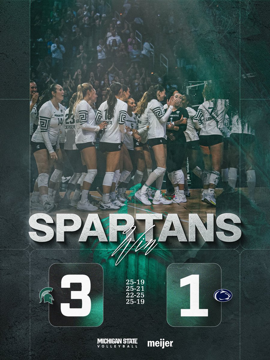 MSU_Volleyball's tweet photo. ARE YOU NOT ENTERTAINED? ⚔️ https://t.co/qSzDqaZI7x