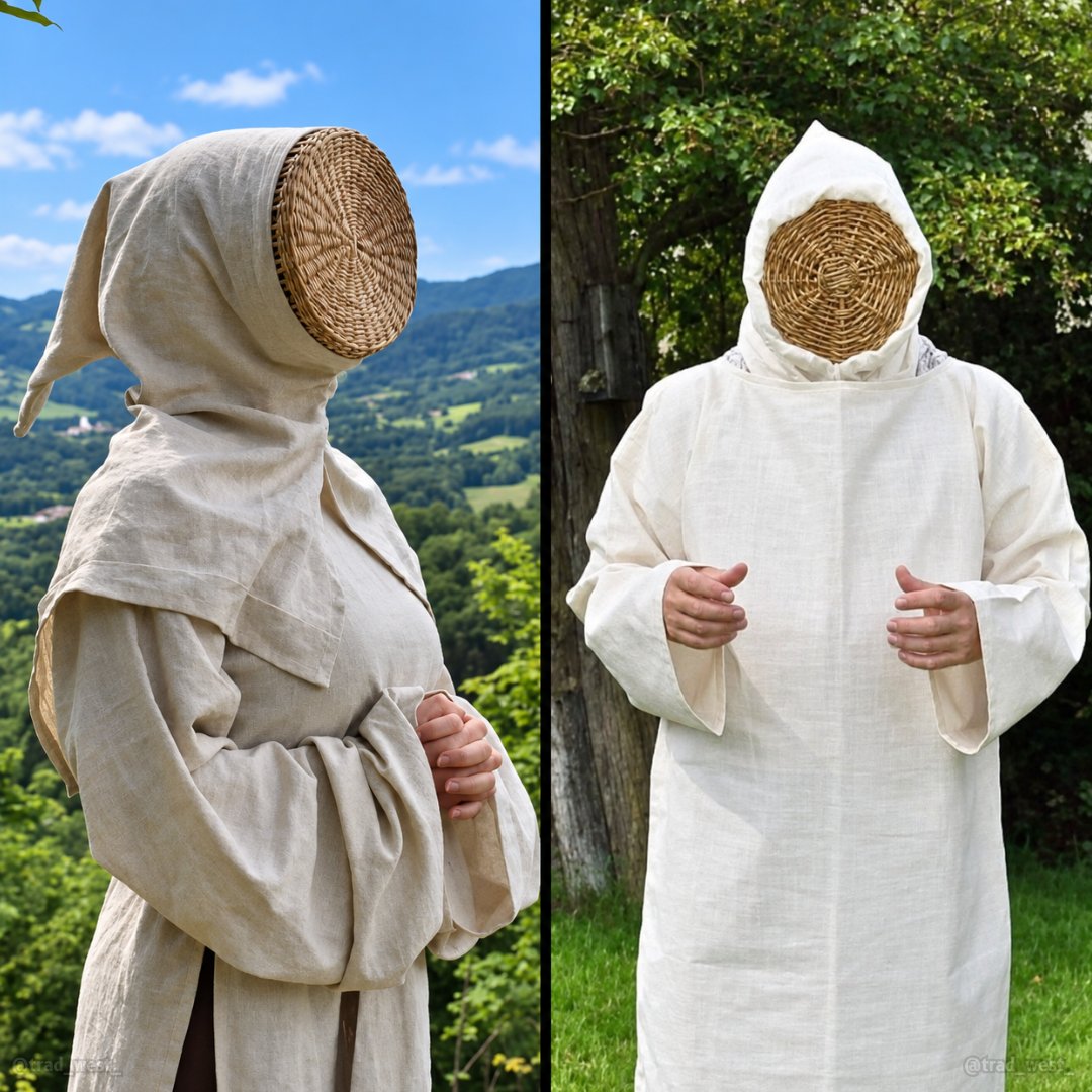 trad_west_'s tweet photo. Medieval beekeeper's aura was out of this world.

Peak outfit. https://t.co/JFHGOfmUcQ