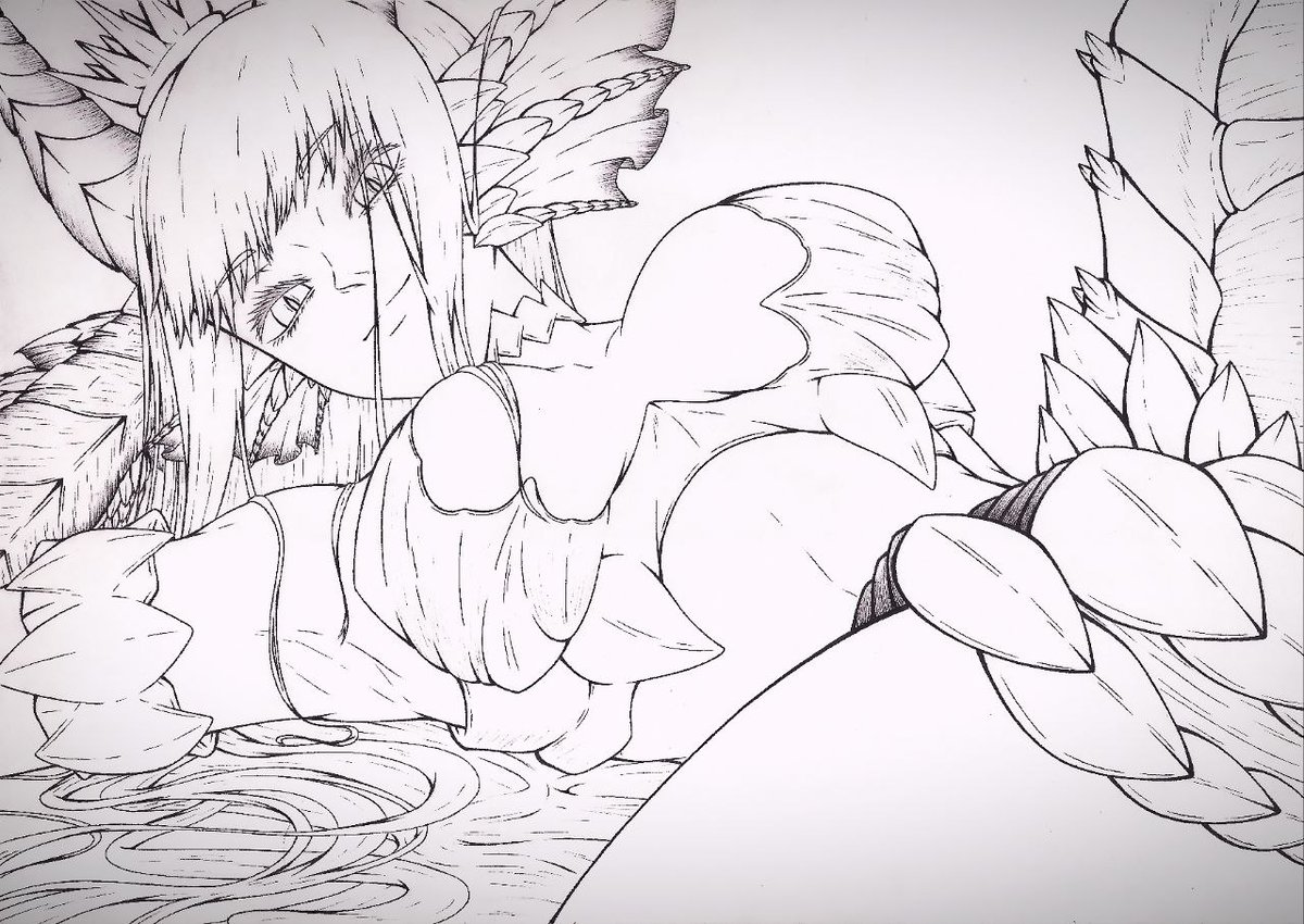 pati_stron's tweet photo. Finished doing the lines
 #blackclover #noellesilva #drawing https://t.co/19yeXEXvR0