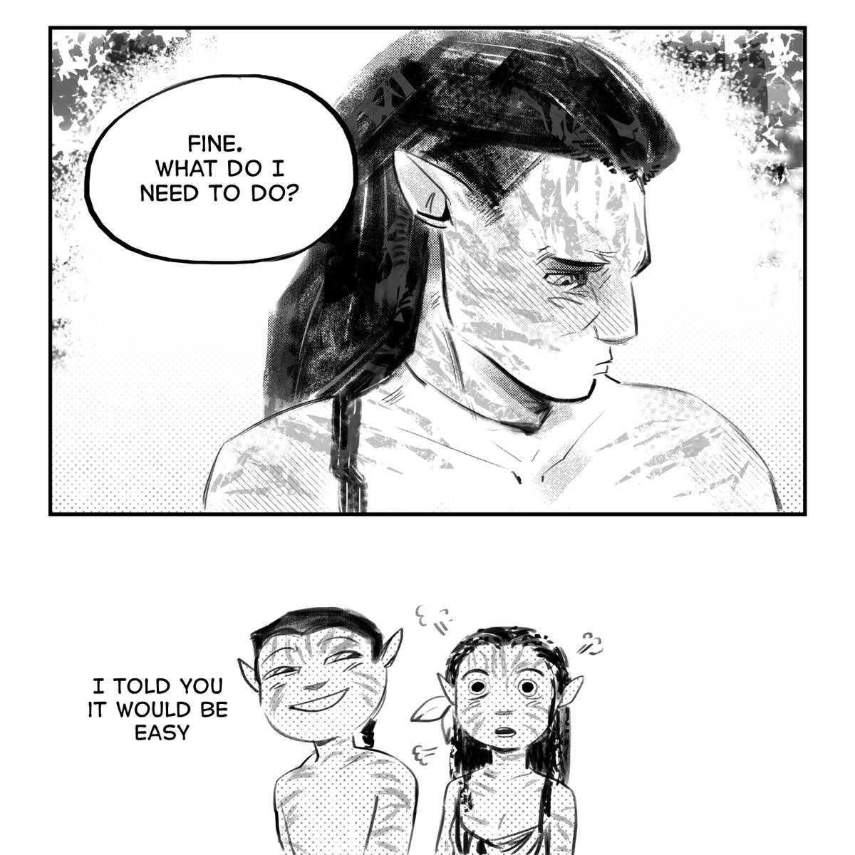 pokutian's tweet photo. #avatar #jaytiri #quarjake

Why fight when you can share? https://t.co/jfd9AwuP79