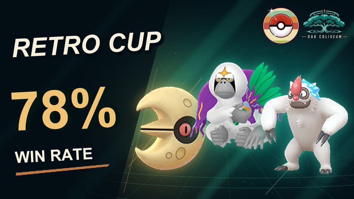 oakcoliseum's tweet photo. The Retro Cup has been really fun. In this video I ramble on about a little of this, a little of that, and I explain what I’m thinking during the matches.

https://t.co/0YxpvBxZie 

#PokemonGO #PokemonGOPvP #RetroCup #GBL #GOBattleLeague https://t.co/1Bm3PPTqdU