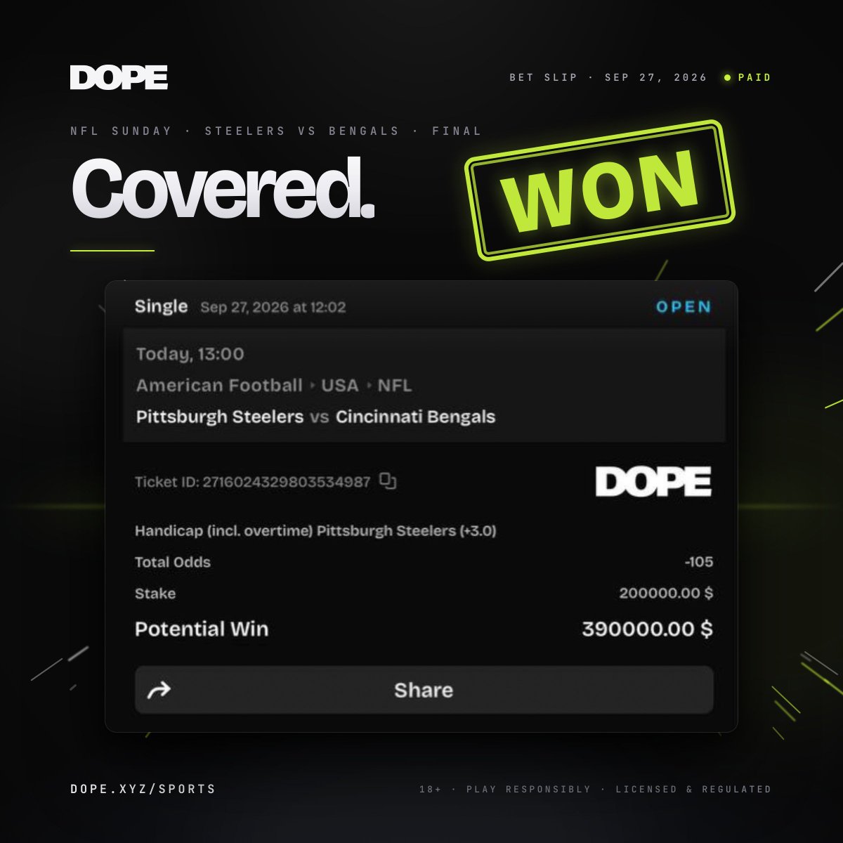 dopexyz's tweet photo. $390,000 paid out in seconds and then the $390,000 withdraw took 1 minute for this user today.

Drop your @DopeXYZ username below for a surprise 👇 https://t.co/vLAYMNzGoB