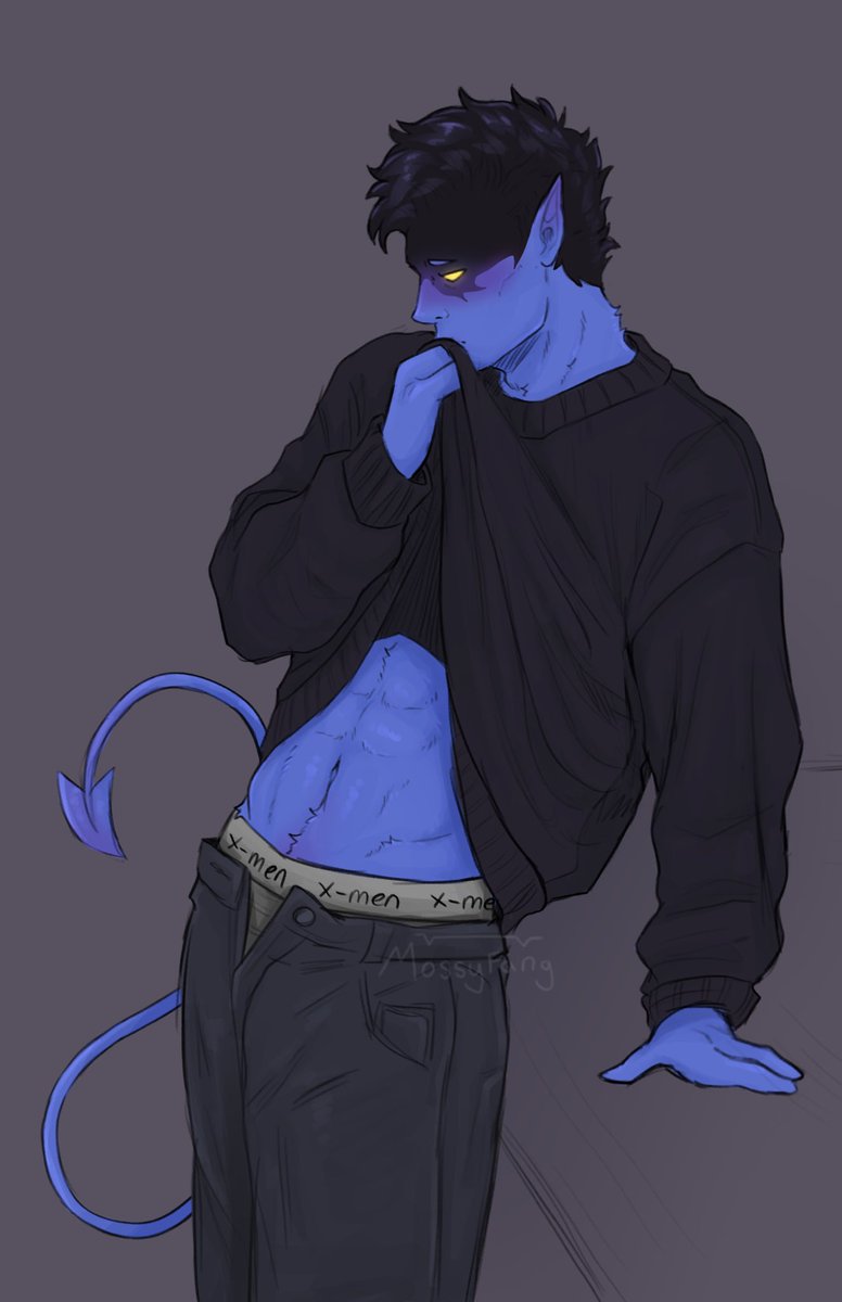 MossyFang's tweet photo. Who needs hands when you’ve got a tail?

Art by me!💙 https://t.co/NYMO2Tqu9P