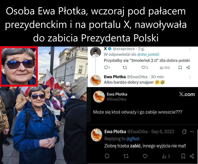HolinkaPis's tweet photo. Ewa Płotka poszukiwana. https://t.co/lm31n3eimo
