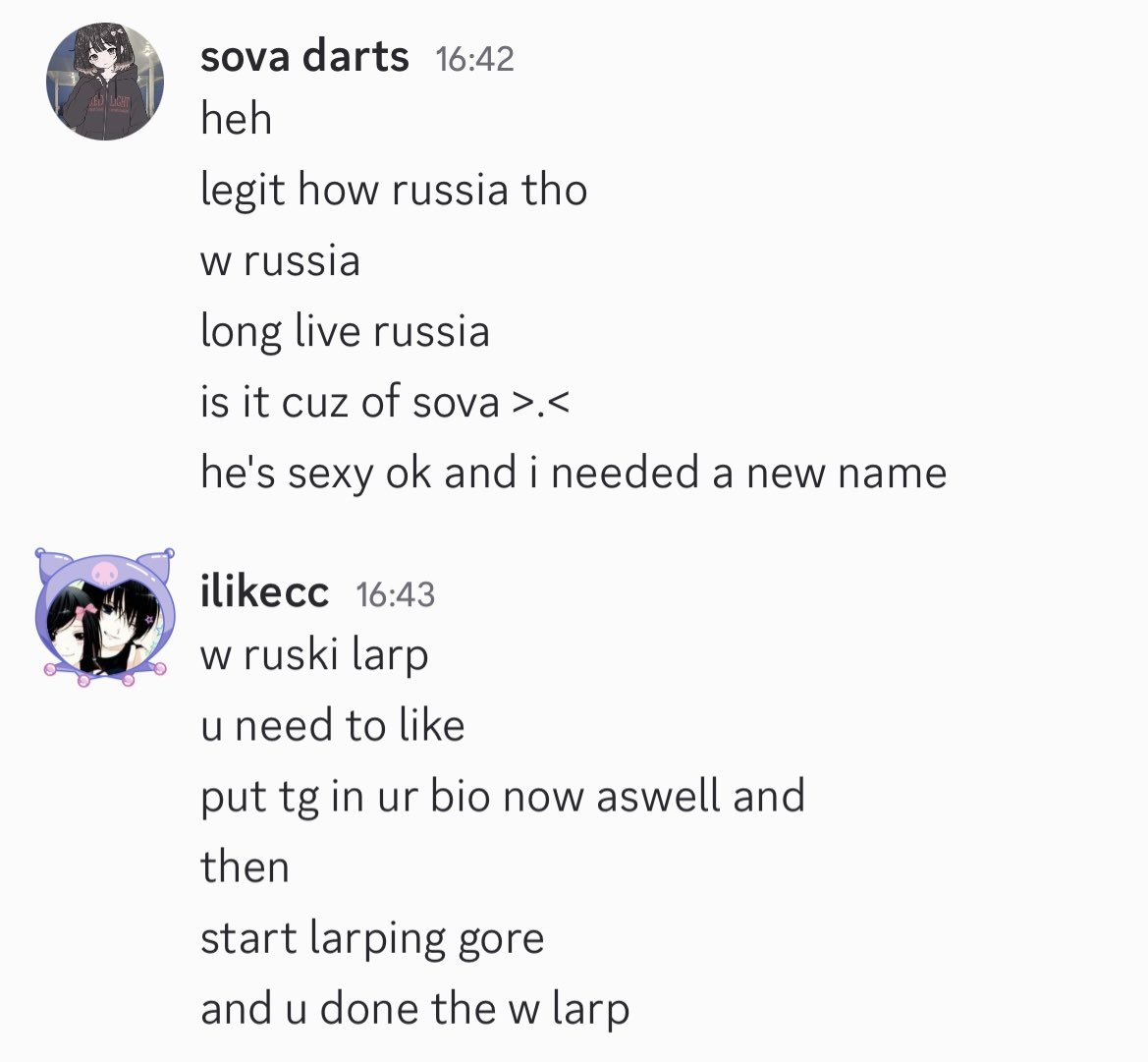 klnopin's tweet photo. i’m larping russia like how the russian girls larp korea #twinergy https://t.co/R5JuO0XDNw