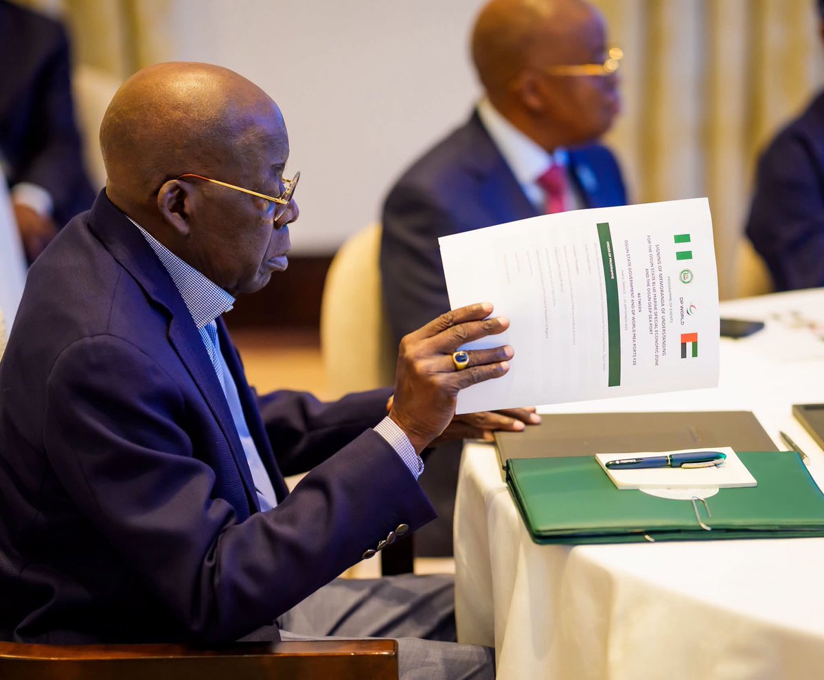 aonanuga1956's tweet photo. President Tinubu is hale and hearty

Nigeria’s President is hale and hearty. He has been on a working vacation, which he is perfectly entitled to. In this digital age, he does not need to be physically present in Abuja to do the work for which he was elected in 2023. 

And we have seen that he has indeed been working, meeting investors in France, most recently facilitating a $7 billion deep-sea port in Ogun Waterside, an initiative of the Ogun State Government. 

Two other important African leaders were not in New York for the UNGA: South Africa's President Cyril Ramaphosa and Egypt’s Abdel Fattah el-Sisi. Ramaphosa booked himself off public engagements. Johannesburg and Pretoria made no uproar over Ramaphosa's absence at UNGA. And Egypt did not erupt that Sisi did not go to New York. The Nigerian President announced he was taking his annual vacation and delegated attendance to his able and dependable Vice President.

Yet Peter Obi pretends to be unaware of President Tinubu’s whereabouts and asks the puerile question his followers are asking on X. 

President Tinubu will return home this week to mark Nigeria’s 66th Independence Anniversary and honour MKO Abiola, the martyr of the democracy we enjoy today, by attending the premiere of a movie in MKO’s memory in Lagos.