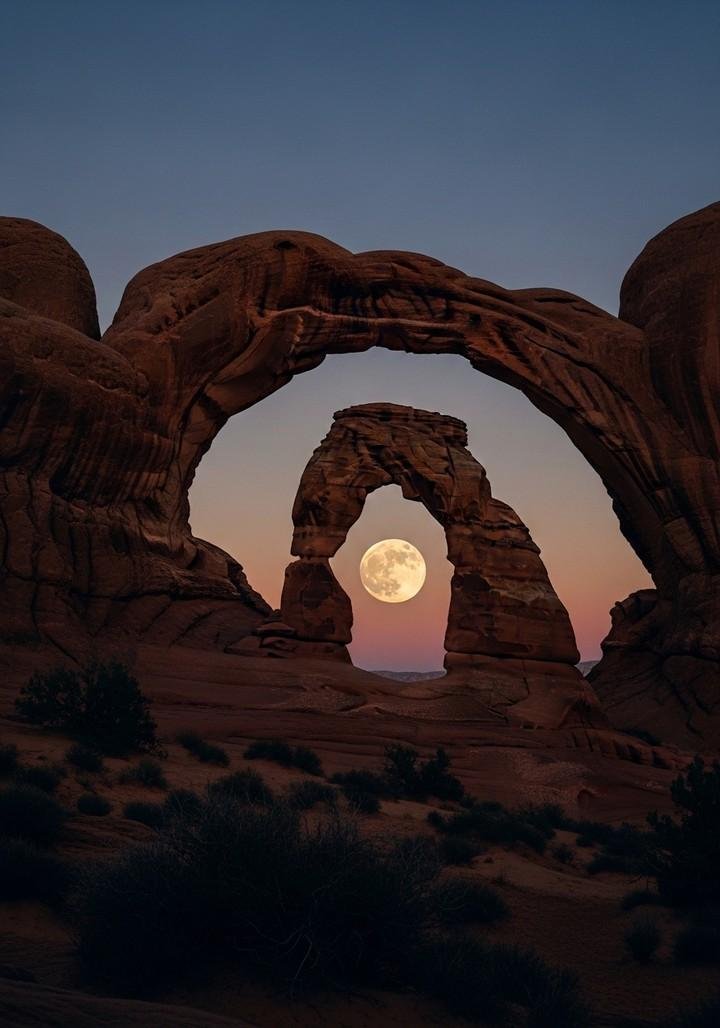 NaturalEye78321's tweet photo. The moon really knows how to make an entrance. https://t.co/JJP7ZQuk8I
