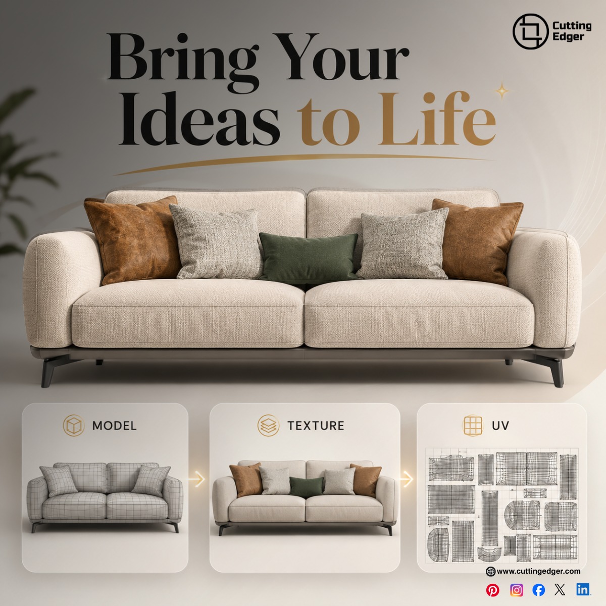PatrinaScip8im's tweet photo. Every great product starts with a great 3D model. Turning an idea into reality requires clean topology, realistic textures, accurate UV mapping, and high-quality rendering. We create 3D assets for product visualization, eCommerce, AR/VR, games, https://t.co/qNDw5y49oL