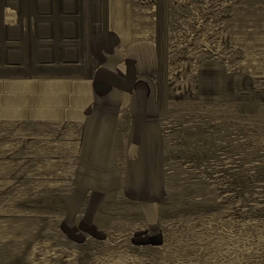unlucky_Gurl_'s tweet photo. When people started speculating that Bloober was remaking Rule of Rose, I saw many saying, "they will ruin it by making it woke!" and I was like, "Rule of Rose? The most progressive horror game from the PS2? Main plot being tragic love story between two girls? That Rule of Rose?" https://t.co/hbLhbMC3KH