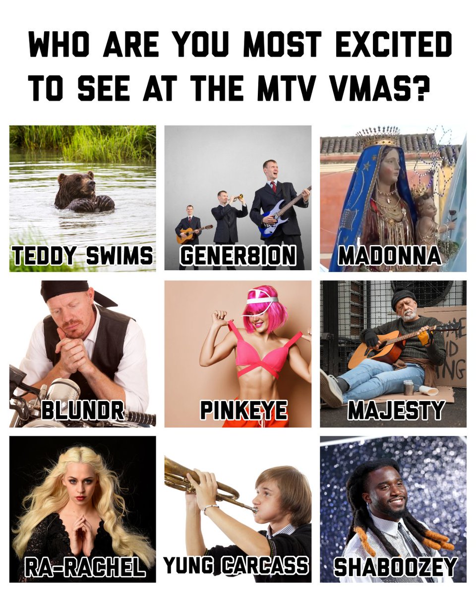 failarmy's tweet photo. What a stacked lineup this year! 🔥 #MTVvmas https://t.co/3bkeWczOdw