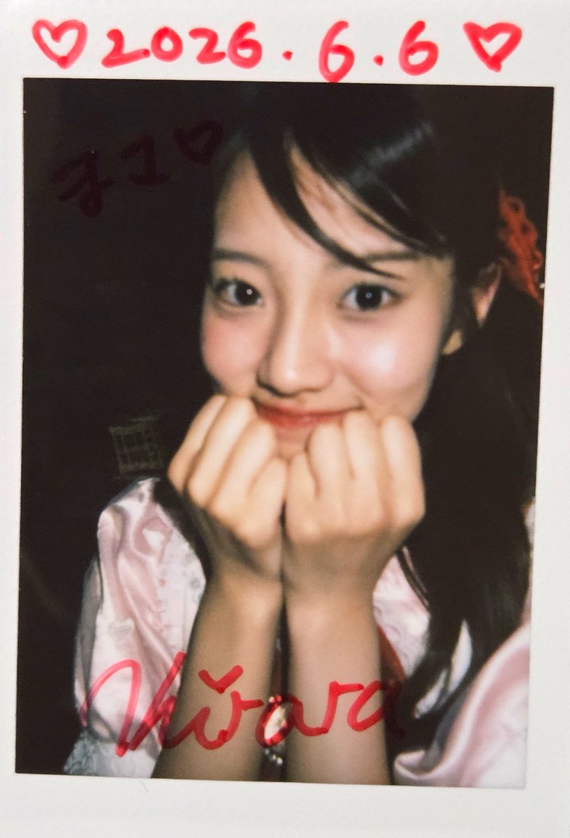 masa19603's tweet photo. きららちゃんのキラチェキ226

ずっと変わらすきららちゃん推してす！ずっと大好きです♡😆♡

→ @kirara_072
→ https://t.co/o9plYXyKMF…

#吉木きらら
#みてみてきーちゃん https://t.co/1TVQRb3ZCn