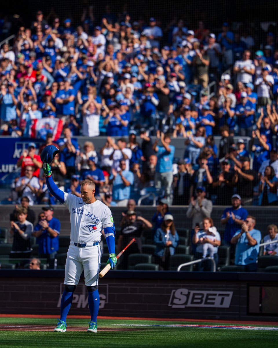 BlueJays's tweet photo. Our spark plug. 

4ever. #BlueJays50 https://t.co/4udqIUoyw0