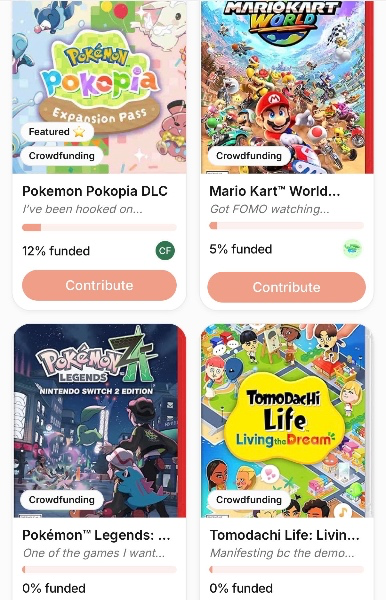 tinybebegom's tweet photo. Beep boop! This is *auto bebe* manifesting for her current Top 4 Wants:

✨Pokopia DLC
✨MKW
✨Legends ZA
✨Tomodachi Life

Pls prioritize switches first! Thank u for ur support 🥹💝

 https://t.co/Dfa0mN7z51 https://t.co/i9y4MIgcw0
