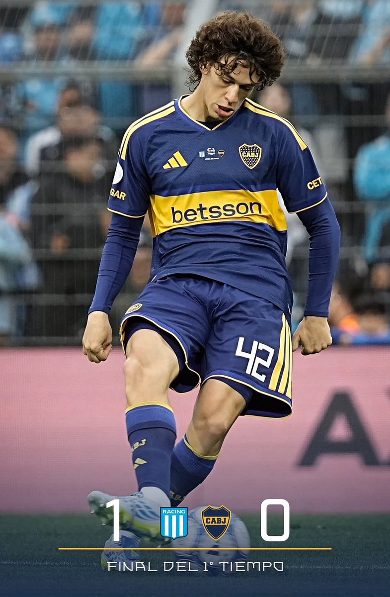 BocaPasionTotal's tweet photo. #JuegaBoca 🕣 FINAL DEL PRIMER TIEMPO 

#BOCA 0️⃣🇸🇪 #RACING 🇦🇷1️⃣

#LAINFODEBOCA @PampaAranda https://t.co/S9iN2FogR3