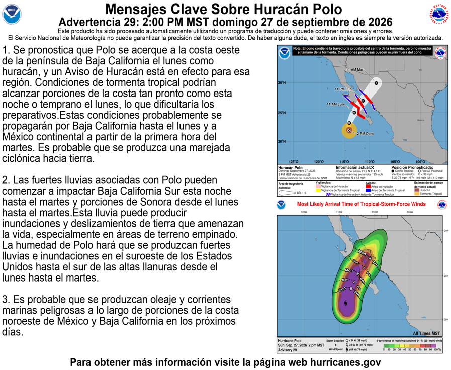 NHC_Pacific tweet picture
