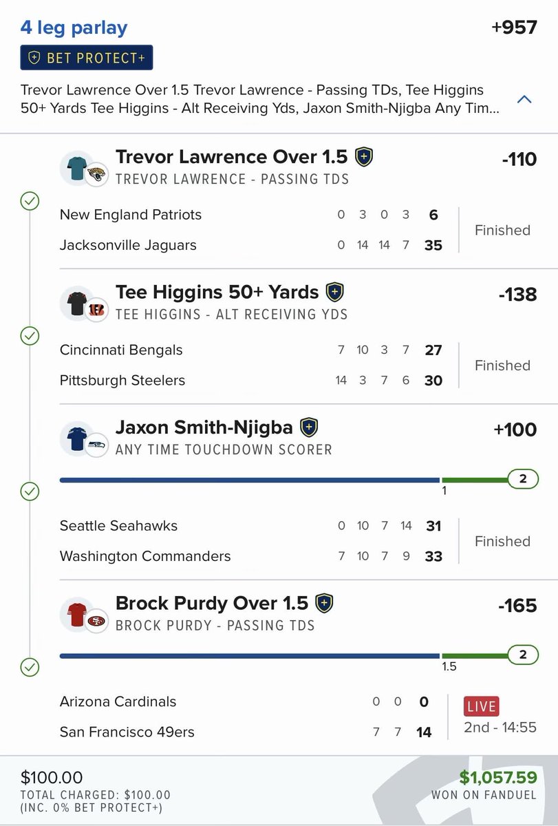 ParlayScience's tweet photo. CASH US OUT ✅

300K saw it. Hope you tailed.

The 🐐 @Pickwith456 continues to dominate

50% OFF WITH CODE NFL50 ⬇️
https://t.co/KWd6Pk5wjV https://t.co/vLV9zmqS0p