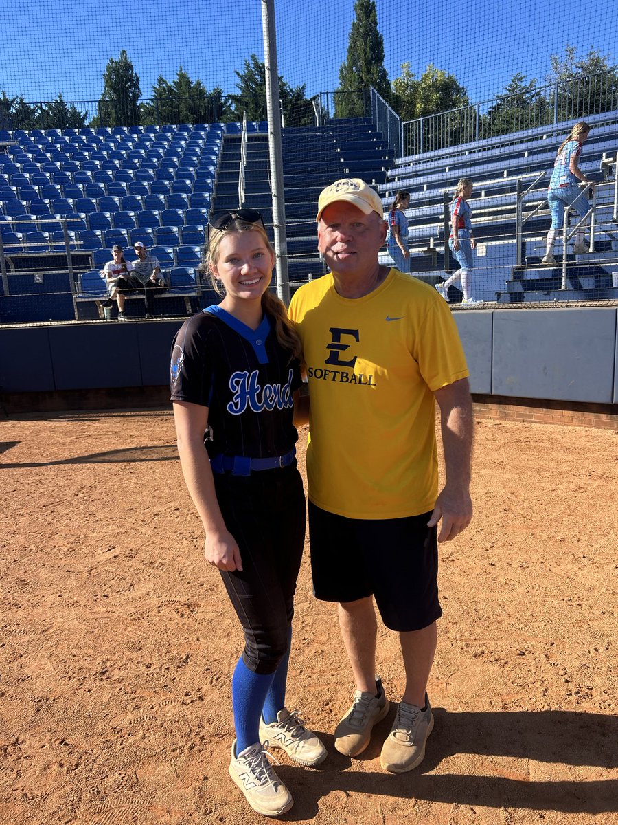 Kdub2028's tweet photo. Thank you ETSU for hosting a great camp! I learned so much and had such a great time. I enjoyed the campus tour and got to ask many questions. I’m super thankful for the opportunity to attend. 

@ETSUSoftball @etsu
@ExtraInningSB @NSM_BisonSB https://t.co/ZoIReEEzAH