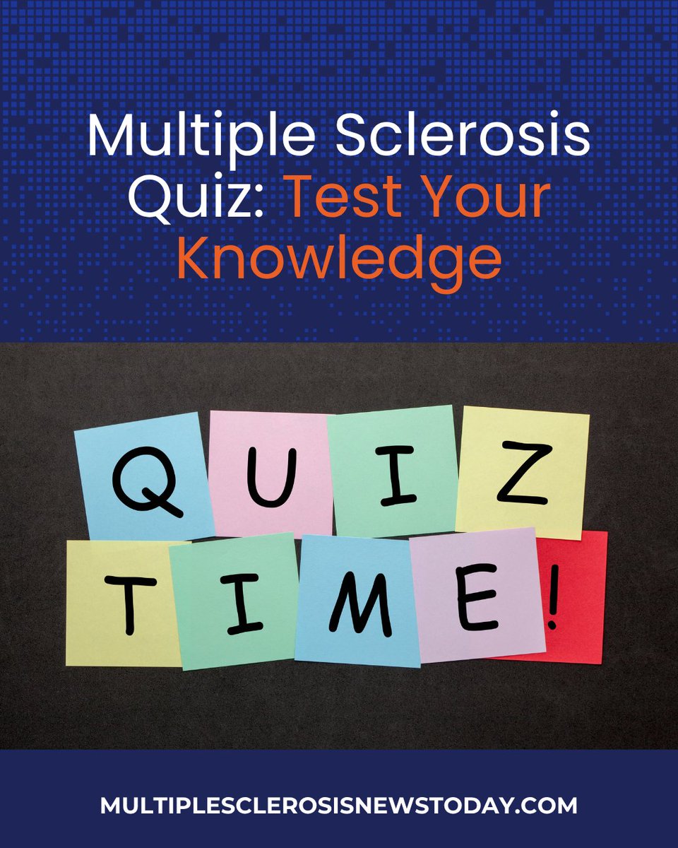 MSNewsToday's tweet photo. Ready to test your knowledge again? Take this quiz and keep learning about MS. https://t.co/nr0MvHHBrM
#MSAwareness #ThisIsMS #MSLife #MSCommunity #MSSupport #MSFighter #MSNewsToday #Bionews https://t.co/8xpaf0EKK8