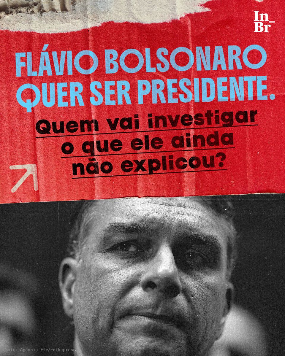 TheInterceptBr's tweet photo. Faltam poucos dias para o Brasil escolher seu próximo presidente.
Se dependesse das campanhas e dos grandes interesses em disputa, iríamos às urnas sem saber da verdade sobre os fluxos de dinheiro envolvendo Flávio Bolsonaro, Daniel Vorcaro e o filme “Dark Horse”.
Sem o jornalismo independente, essa relação continuaria escondida.