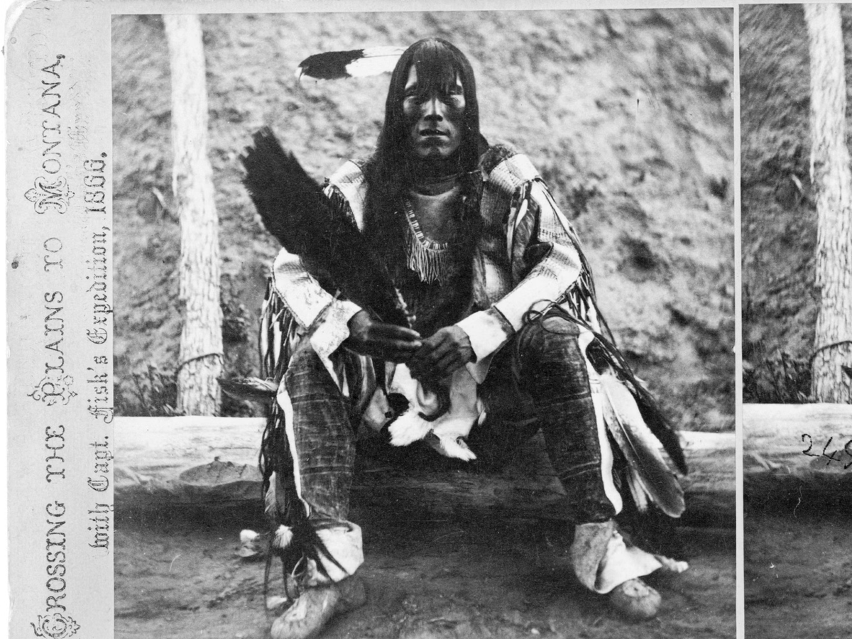makehistorycool's tweet photo. 1868. Fort Berthold, Dakota Territory.

His name was Rushing Bear — also recorded as Son of the Star — a head chief of the Arikara.

Look at him.

Lean.
Strong.
Alert.

He looks like a man built for the plains.

And that tracks with the world he came from. The Arikara were deeply rooted along the Missouri River, skilled farmers and traders, but also part of a hard northern Plains world where warfare, horse raids, alliances, and survival were very real parts of life.

What blows my mind is the photograph itself.

This is 1868.
Fort Berthold.
Dakota Territory.
Constant battle and conflict. 

Rushing Bear had grown up in a world of earth lodges, horses, hunting, war parties, trade, ceremony, and the Missouri River.

Then somehow, in the middle of all that change, he sits down in front of a camera.

Think about how strange that had to be.

The equipment.
The photographer arranging him.
Being told to hold still.

Knowing some machine was about to preserve his face in a way his ancestors could never have imagined.

And yet there he is.

Not a painting.
Not a later recreation.

A real Arikara leader staring back at us from the 19th century.

That is what I love about these early photographs.

They collapse the distance.

For a second, 1868 does not feel that far away at all.

Rushing Bear was there.

And somehow, so are we.