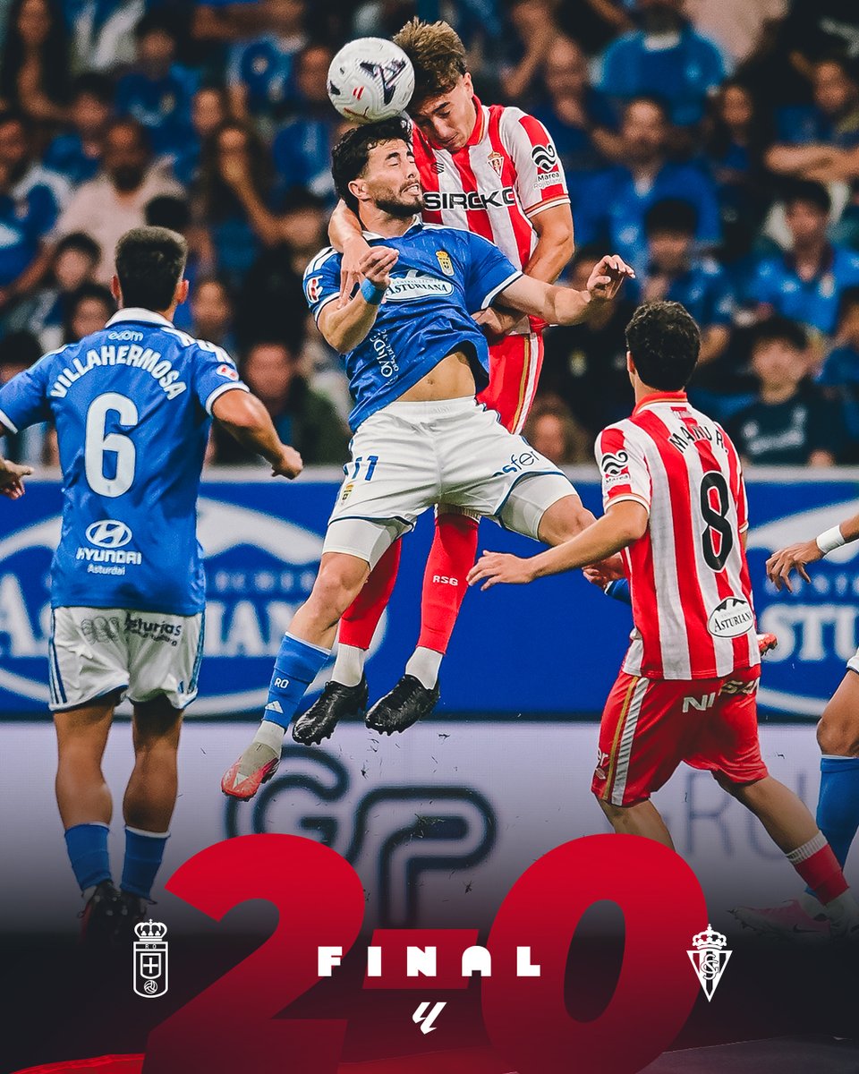 RealSporting's tweet photo. 🔚 | 2-0 |   

Victoria local en el Carlos Tartiere.

#RealOviedoRealSporting https://t.co/EiyV3GjtoA