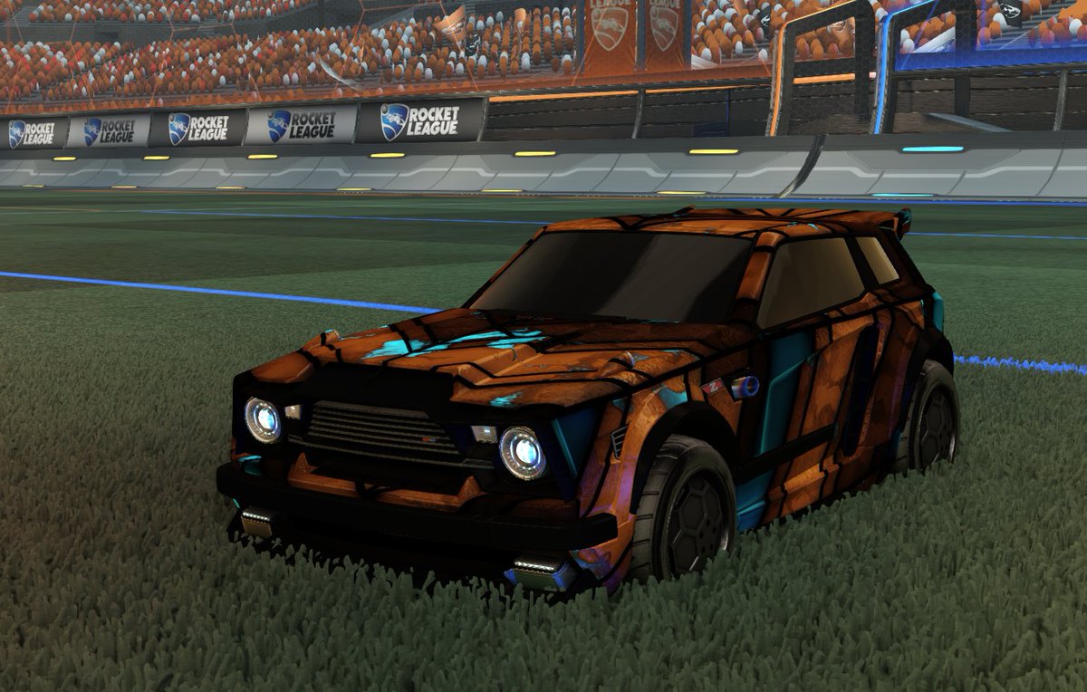 RLCS_CarDesigns's tweet photo. .@rl_crr design from his stream (with Dev Boost) https://t.co/w11T8n7RIj